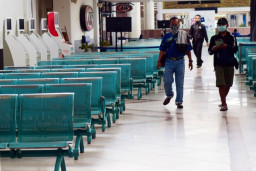 FOTO: Bandara Juanda International Terlihat Sepi