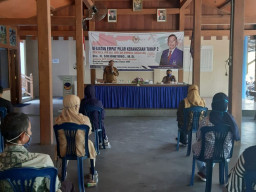 H. Soehartono Sosialisasi 4 Pilar Ajak Warga Bersatu Lawan Covid-19