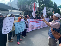 Aliansi Rakyat Kediri Demo Tolak RUU HIP
