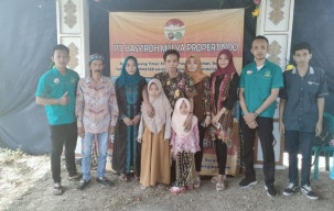 PT Basyiroh Mulya Propertindo Berbagi Tali Asih di Desa Lajokidul Tuban