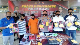 Polres Malang Amankan 2 Polisi Gadungan, 2 Lainnya Buron