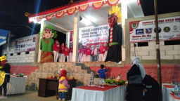 Pemdes Kartar Desa Kebunagung, Gelar Pentas Seni