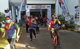 Lustrum XII, ITS Lepas 1.100 Pelari dan Pesepeda Beradu Secara Virtual