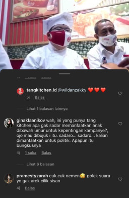 Video Eri-Armudji 'Kampanye' Melibatkan Anak SMP