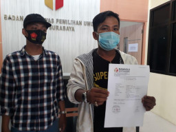 Temukan Pelanggaran, Mahasiswa Laporan Eri-Armuji ke Bawaslu