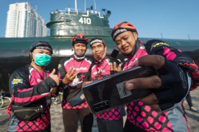 Smartfren Kampanyekan Protokol Kesehatan dengan Bersepeda