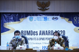 Melalui BUMDes Award 2020, ITS Dukung Pertumbuhan Ekonomi Desa