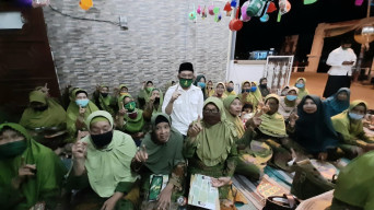 Jami'yah Istighosah Muslimat Sedati Berdoa Menangkan BHS-Taufiqulbar