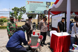 Simulasi Prokes di TPS, Dibatasi Maksimal 10 Orang Pemilih