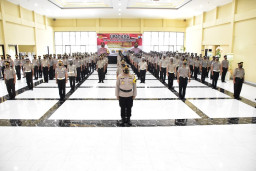 177 Anggota Polresta Sidoarjo Naik Pangkat