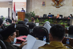 LKPJ Kota Kediri 2020, Walikota Sampaikan Keberhasilan Kinerja