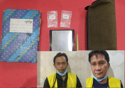 Dua Pemasok Sabu ke Sopir Truk Dicokok Petugas