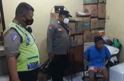 Maling Sepeda Angin Ditangkap Saat Ambil Barang Curian