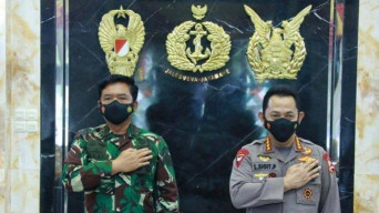 Panglima TNI dan Kapolri Beri Arahan Prajurit, Memberitahukan Pembangunan D