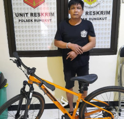 Kepergok, Maling Sepeda Onthel Keok Dihajar Korban