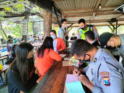 Langgar PPKM Darurat, Ratusan Pemancing dan Pengunjung Warkop Kena Tindak