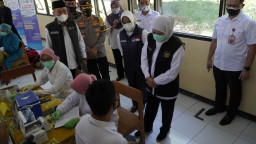 Vaksinasi Capai 94 Persen, Gubernur Jatim Sebut Kota Mojokerto Herd Immunity