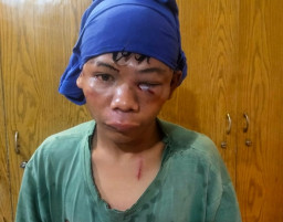 Maling Motor Bonyor Dihajar Warga