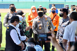 Forkopimda Jatim, Cek Vaksinasi di Stadion Gajayana Malang, Ini Hasilnya...
