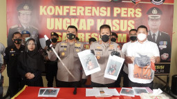 Polisi Ringkus Pelaku Begal Senjata Samurai