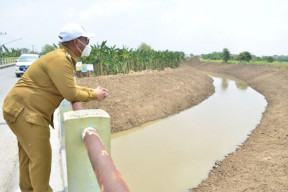 Akhir November, Normalisasi Kali Lamong Gresik Ditarget Rampung