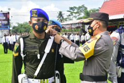 Awali Operasi Zebra Semeru 2021 Serentak, Polres Blitar Gelar Apel Pasukan Operasi Zebra Semeru 2021