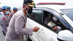 Operasi Zebra Semeru 2021, Polresta Sidoarjo Edukasi Pengendara dan Sediakan Vaksinasi