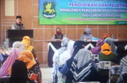 Dinkop dan UK Sumenep Gelar Diklat Manajemen Pemasaran dan Komunikasi Bisnis Bagi UMKM