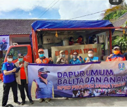 Diapresiasi Kemenkes dan Komisi E DPRD Jatim Apresiasi Dapur Umum Anak dan Balita