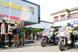 Omicron Mengancam, Tegakkan Prokes Pasukan Pamor Keris Disebar