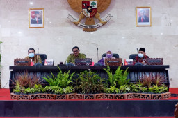 DPRD Kota Kediri Gelar Rapat Paripurna LKPJ Pemkot Kediri Tahun 2021