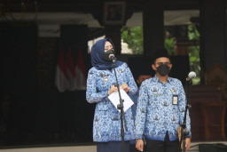 Pimpin Apel Korpri, Ikfina Larang ASN Mudik Pakai Mobil Dinas