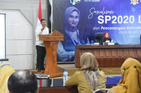 Wali Kota Kediri Canangkan Kelurahan CANTIK (Cinta Statistik), untuk Pendataan Akurat dan Up To Date