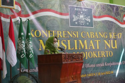 Kaget Campur Bangga, Ekspresi Ning Ita Usai Terpilih Jadi Ketua Muslimat NU Kota Mojokerto