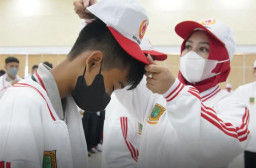 Pecahkan Rekor Porprov Jatim,  Wali Kota Ning ita Siap Guyur Bonus Atlet Angkat Berat