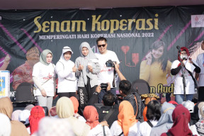 Bertabur Acara, Puncak Hari Koperasi ke-75 Kota Mojokerto Berlangsung Meriah