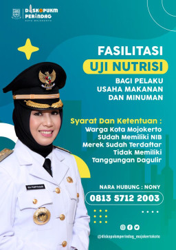 Pemkot Mojokerto Fasilitasi Uji Nutrisi Gratis Bagi Pengusaha Mamin Lokal