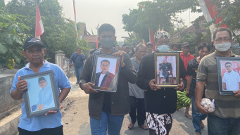 Ratusan Seniman Tradisional di Kediri Beri Kejutan di Rumah Moeldoko, Ada Apa?