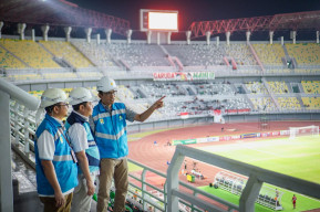 Dukung Gelaran Kualifikasi Piala AFC U-20, PLN Suplai Pasokan Listrik Gelora Bung Tomo