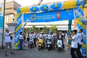 Semarakkan Hari Pelanggan Nasional, PLN Kenalkan Electrifying Lifestyle dan Konvoi 150 Motor Listrik