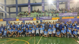 Tenggulun FC Juarai Turnamen Voli AHY Cup di Lamongan