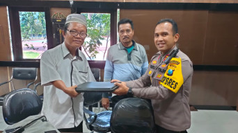 Polres Sumenep Beri Dukungan Program Perkumpulan Disabilitas di Madura