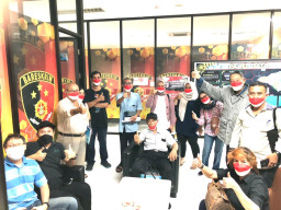 Datangi Mapolresta Sidoarjo, Korban PT Sipoa Group Beber Bukti Nyata di Lapangan