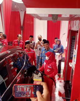 Pertashop BUMD Gresik Migas Resmi Beroperasi