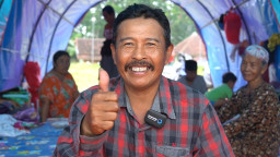 Bantu Korban Erupsi Gunung Semeru, Bank Jatim Dirikan Tenda Darurat Hingga Sumbang Makanan Siap Konsumsi