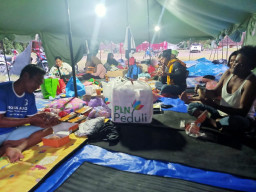 Foodtruck PLN Layani Lebih dari 800 Porsi Makanan bagi Pengungsi Semeru