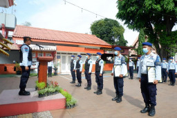 Apel Siaga Nataru, Lapas Mojokerto Waspadai Gangguan Keamanan dan Ketertiban