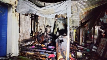 Kebakaran Hanguskan Rumah Semi Permanen di Joyoboyo