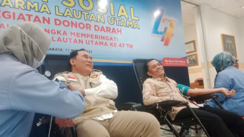 Bantu PMI Penuhi Stok Kantong Darah, PT DLU Gelar Donor Darah