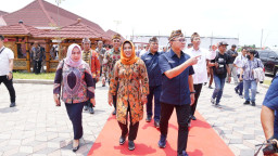 Mendag Zulkifli Hasan Resmikan Lima Pasar Kota Mojokerto